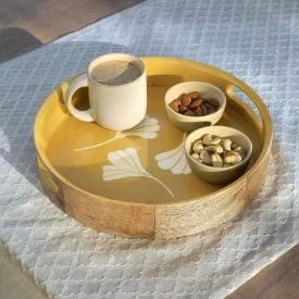 Aria wooden serving tray 