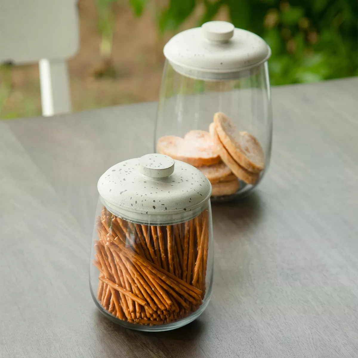 Buy Farmhouse Flair Glass Jar - Small Online - Ellementry