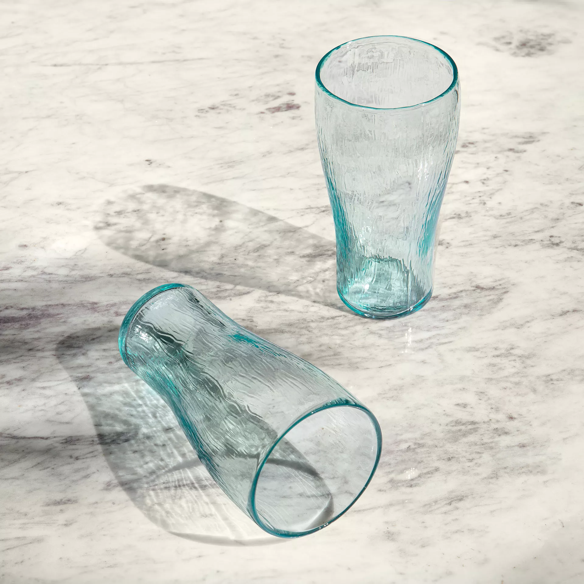 Buy Quoise Glass Tumbler Set of Two (Tall) Online - Ellementry