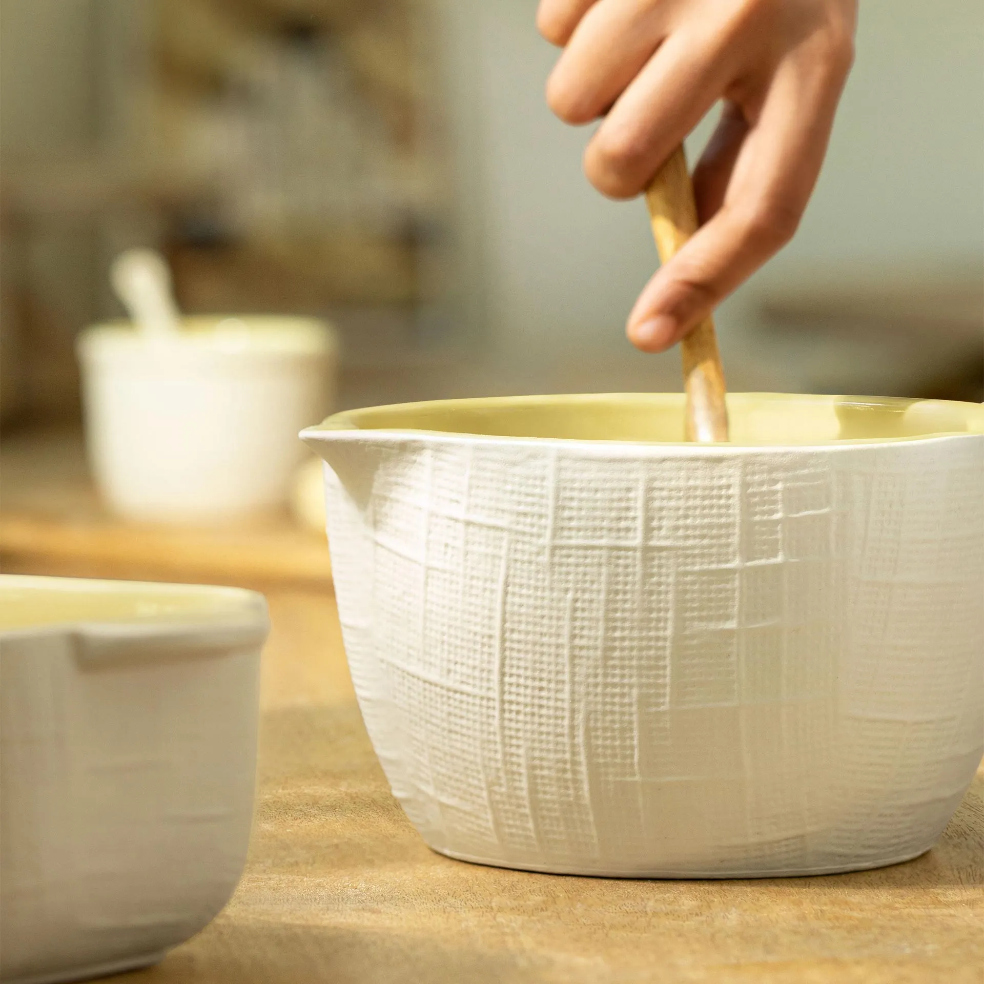 Buy Butter-up Ceramic Mixing Bowl - Large Online - Ellementry
