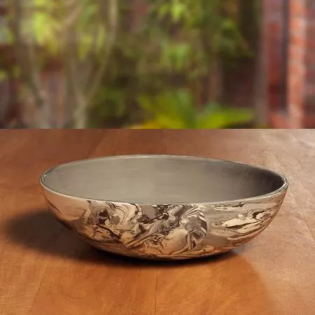 carbon ceramic serving bowl -large